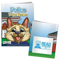 Police to the Rescue Coloring Book w / Mask